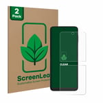 2x ScreenLeaf Film de protection d'écran pour Samsung Galaxy Z Flip 3 5G