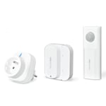 SCS SENTINEL Pack Alarme maison autonome connecté WiFiSecure -Compatible Google Assistant