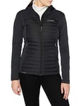 Berghaus Women's Nula Hybrid Synthetic Insulated Jacket, Durable Design, Water Resistant, Black, 14