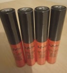 4 X NYX Soft Matte San Juan Lip Cream SMLC28