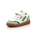 Kickers Kouic Sneaker, White Grey Green, 2.5 UK