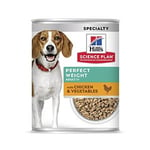 Hills SP Dog Perfect Weight Chicken & Vegetables, 360g