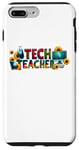 Coque pour iPhone 7 Plus/8 Plus Enseignant technique Enseignement Tech Futurs Étudiants Informatique