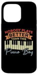 Coque pour iPhone 14 Pro Max Piano Claviers Pianiste Kid