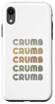 iPhone XR Love Heart Crumb Tee Grunge Vintage Style Black Crumb Case