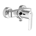 GROHE Mitigeur monocommande Douche Wave Cosmopolitan, montage mural, robinet à raccord fileté 1/2", rosaces incluses, finition brillante et facile à nettoyer, chromé, 23208000 (Import Allemagne)