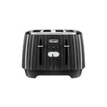 DeLonghi Ballerina CTD4003.BK 4 Slice Toaster - Black