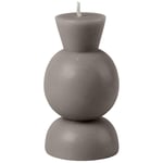 Candleholder Stearinlys S, Dark Taupe