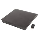 Ulkoinen DVD-asema Ultra Slim USB 3.0 -liitäntä, nopea siirtonopeus DVD-soitin pöytätietokoneelle kannettavalle tietokoneelle