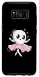 Coque pour Galaxy S8 Fantôme mignon ballerine danse classique Halloween