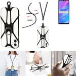 Sangle de téléphone portable pour Huawei P Smart S Lanyard