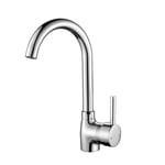 10 Years Warranty Single Lever Swivel Spout Modern Kitchen Sink Basin