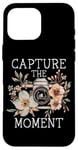 Coque pour iPhone 16 Pro Max Photographe Capture The Moment Appareil photo Photographie