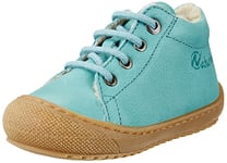 Naturino Racoon Chaussures Premiers Pas avec Doublure en Laine, Light Blue, 18 EU