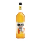 Nix & Kix Natural Mango & Ginger Sparkling Soft Drink, Low Calorie & Vegan Friendly, 750 ml (Pack of 8)