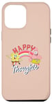 Coque pour iPhone 12 Pro Max SpongeBob SquarePants Patrick and SpongeBob Happy Thoughts