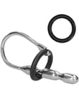 Ouch!: Urethral Sounding, Steel Stretcher with Ring, 10 mm