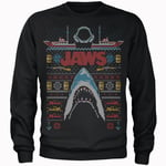 Jaws Fairisle Men's Pull de Noël - Noir - XL