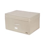 Compactor Boîte de rangement sous vide rigide Dune XL beige