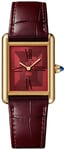 Cartier WGTA0093 Tank Louis Cartier Punainen/Nahka