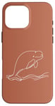 Coque pour iPhone 16 Pro Max Océan Arctique Habitats arctiques Recherche sonore Béluga Baleine