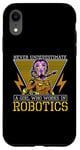 iPhone XR Never Underestimate A Girl Artificial Intelligence Robotics Case