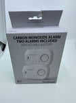 FireAngel FA6813-EU-T2  Twin Pack Battery Carbon Monoxide Alarms  FA6813