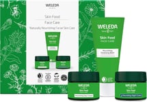 Weleda Skin Food Face Care Gift Set, 3in1 Skin Care Set - Skin Food Cleansing &