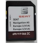 Carte SD GPS Europe 2021 - Navigation AS MIB2 - SEAT Discover Media - v14 - 6P0919866ZC