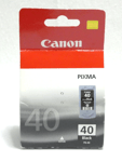 CANON PIXMA PG40 NOIR CARTOUCHE D'ENCRE POUR iP1200 MP150 MP180 MP470 MX310 NEUF