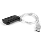 PC USB 2.0 to SATA IDE 40 Pin Cable Adapter for 2.5 3.5 Hard Disk R5Y82259