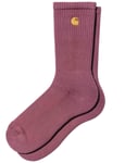 Carhartt WIP Chase Socks - Dusty Fuschia Colour: Dusty Fuschia, Size: ONE SIZE