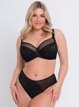 Curvy Kate Amaze 4 Part Cup Balcony Bra - Black, Multi, Size 32J, Women