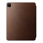 NOMAD iPad Pro 12.9 (gen 4/5/6) Fodral Leather Folio Brun