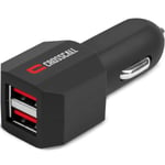 CROSSCALL Chargeur Allume-cigare 2.1 A Noir Unique 2023