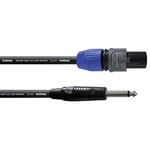 Cordial Cpl 1,5 LP 25 1.5 m Speakon 6.35 mm Audio Cable, Blue, Grey Black