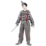 WIDMANN MILANO PARTY FASHION - Costume pour enfants Clown rétro, tueur psychopathe, pantomime, clown d'horreur, Halloween