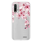 Evetane - Coque Silicone Compatible Xiaomi Redmi 9T - Protection Intégrale 360, Fine et Transparente - Coque Avant & Arrière - Haute Résistance - Cerisier