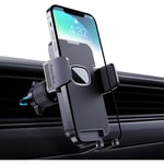 Osuper - Support Téléphone Voiture [Clip de Qualité Militaire] Porte Téléphone Rotatif à 360 Degrés pour Grille D'aération de Voiture gps pour