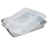 Nordic Ware Bakform med lock 23x33 cm Aluminium