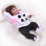 Reborn Baby Dolls 55 Cm 22 'Main Silicone Souple Réaliste Reborn Babies Filles Jouet De Bain Imperméable À l'eau Réaliste Bébé Poupée Toddler pour Enfant de 3 Ans + Jouets