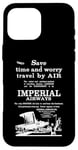 iPhone 16 Pro Max Imperial Airways Vintage 1930s Air Travel Ad Case