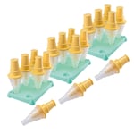 Eddingtons Ice Cream Cone Lolly Mould - Set of 6 Ice Pops/Lollies x 3 Packs