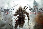 Assassin's Creed IV Black Flag + Assassin's Creed 3 Ubisoft  PC Connect (Digital nedlasting)