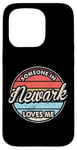 Coque pour iPhone 15 Pro Quelqu'un à Newark m'aime City, États-Unis, États-Unis