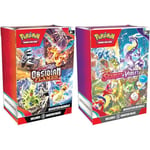 Pokémon TCG: Scarlet & Violet—Obsidian Flames Booster Bundle (6 Booster Packs) & TCG: Scarlet and Violet Booster Bundle (6 Booster Packs)