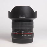 samyang Used Samyang 14mm f/2.8 ED AS IF UMC Ultra Wide Angle Lens Canon EF