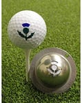 Tin-Cup Unisex Adult THISTLE Golf Ball Marker - Steel, One Size