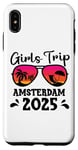 Coque pour iPhone XS Max Voyage pour filles à Amsterdam 2025, fête de fin de semaine en groupe