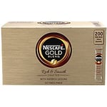 Nescafé Gold Blend Rich & Smooth Caffeinated Instant Coffee Sachets Box 1.8 g Pack of 200